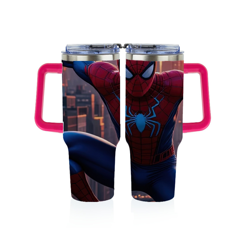 （画像用） Spider Man スパイダーマン 1200ｍLフルプリント車用タンブラー